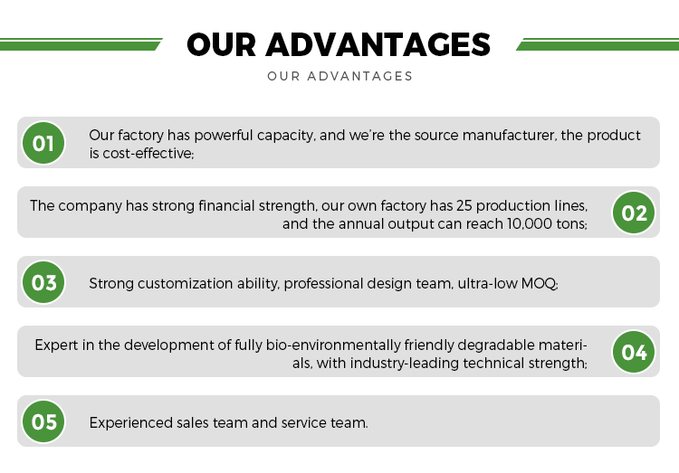 Our Advantaces Our Advantaces