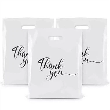 Thank You Die Cut Handle Bag