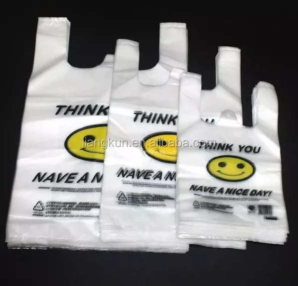 plastic t-shirt bags