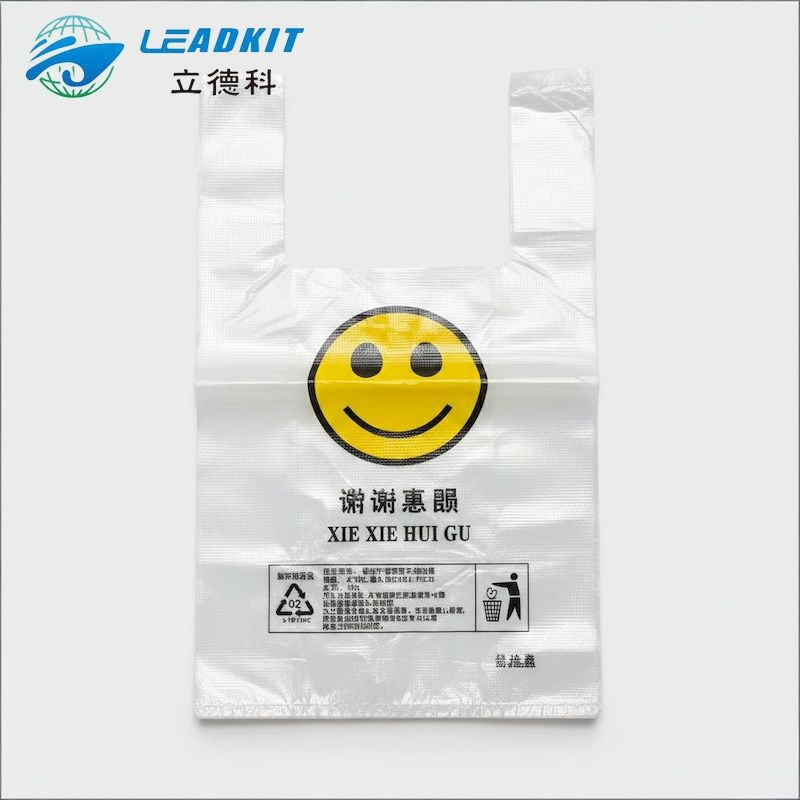 Custom Plastic T-Shirt Bags