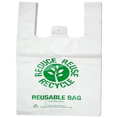 Biodegradable T Shirt Plastic Bag